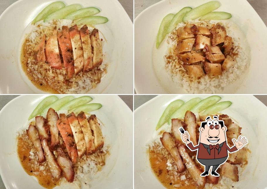 ข้าวหมูแดงบ้านแซ่