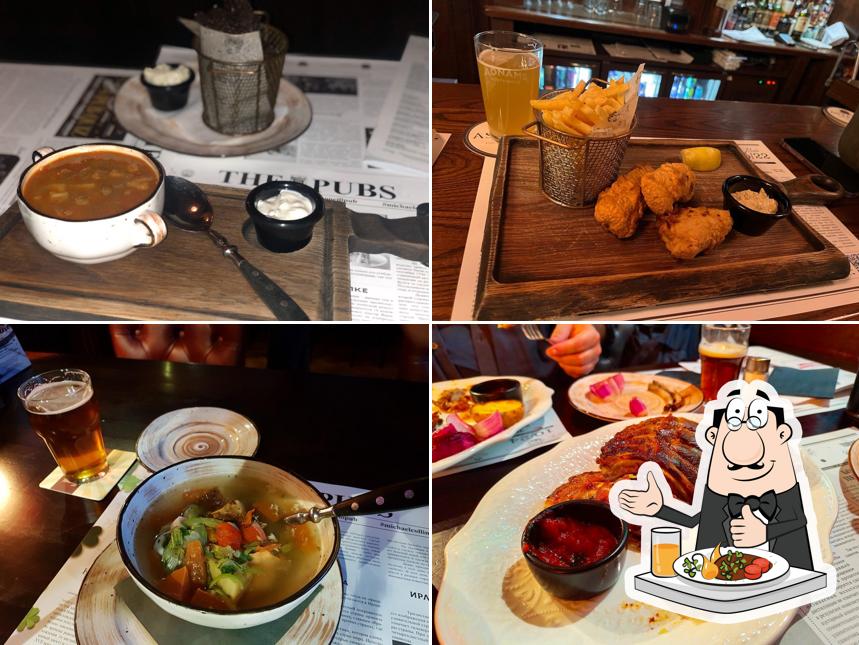 Блюда в "Майкле Коллинзе"