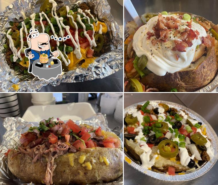 The POT baked potato bar