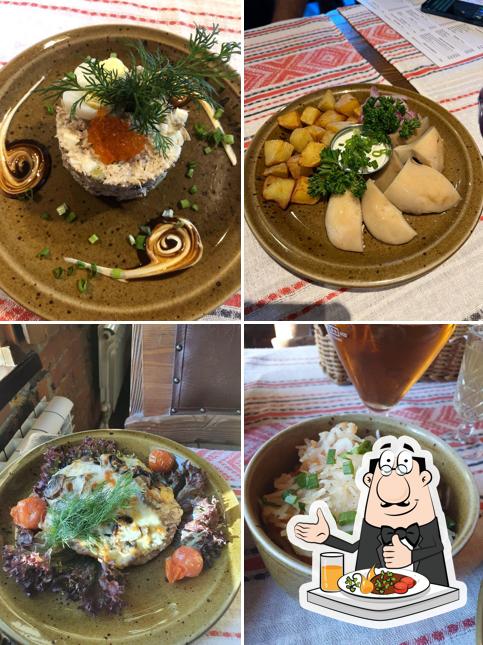 Блюда в "Трактире Хлебникове"