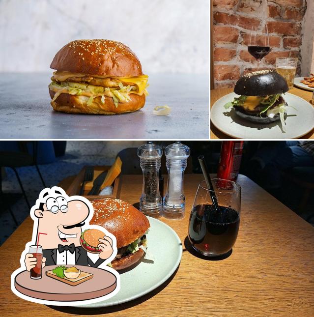 Креветки и бургеры