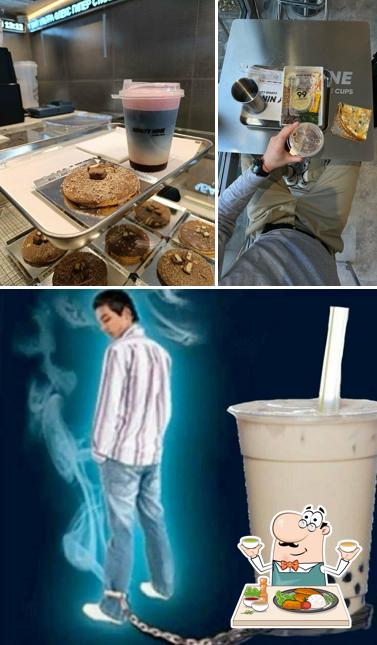 Ninety nine coffee cups