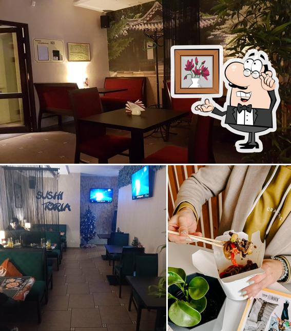 Интерьер "Суши Тория"