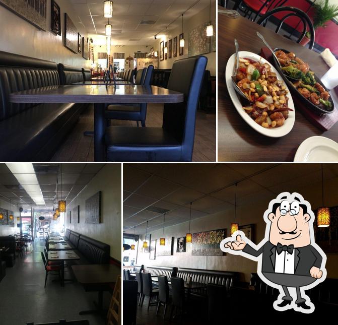 Wok in cafe