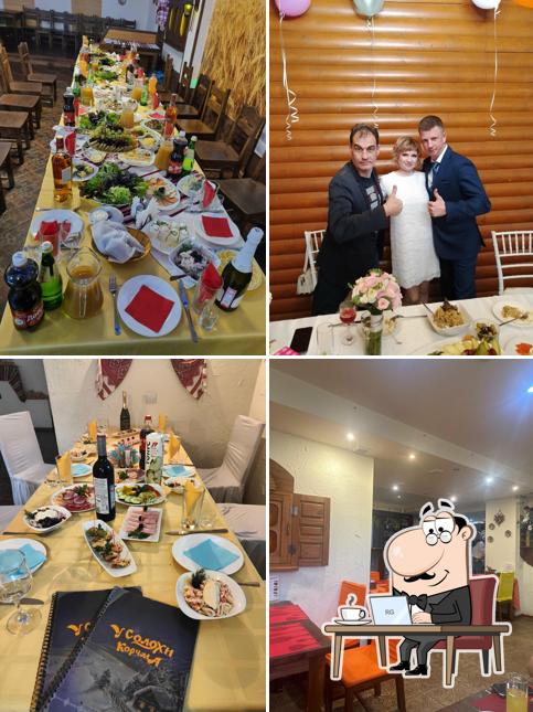 Посмотрите на внутренний интерьер "У Солохи Корчмы"