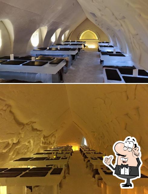 Ice Restaurant of Arctic Snowhotel