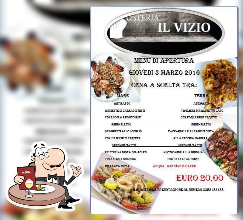 Menù d'apertura