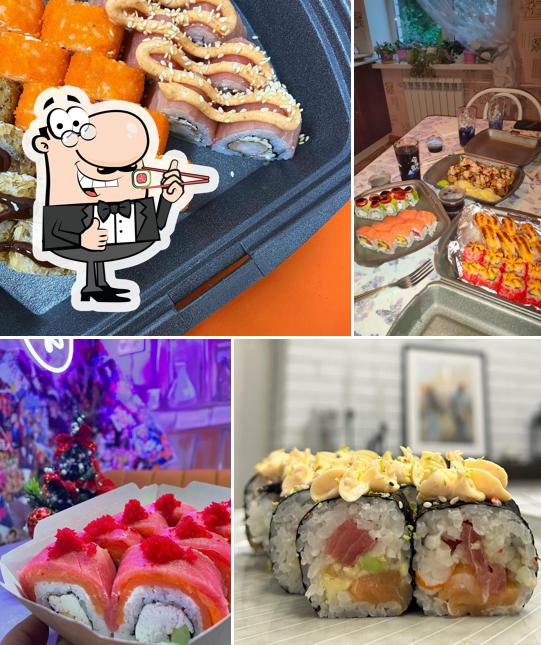 В "Yapono papa" предлагают суши и роллы