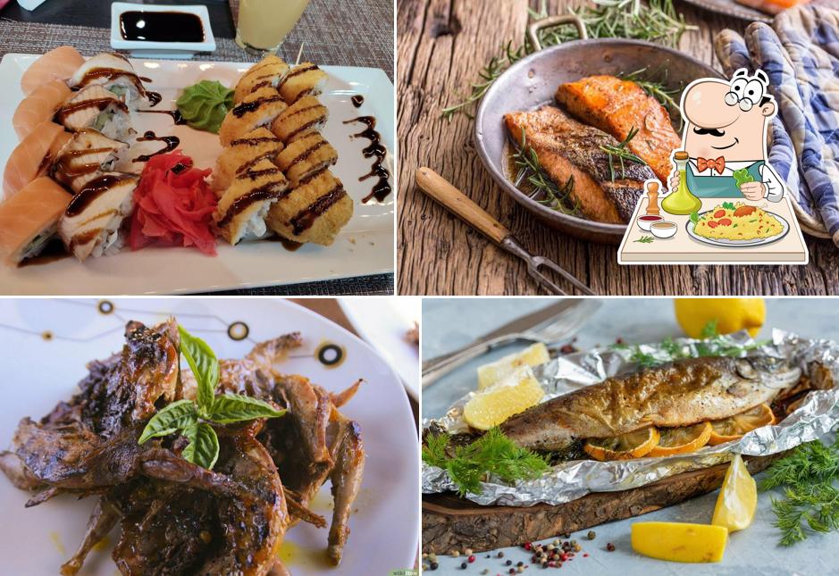 Блюда в "Камбала"