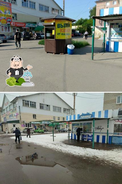 Киоск по продаже кваса