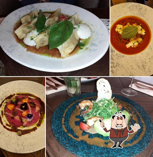 Еда в "Maturo Tomato"