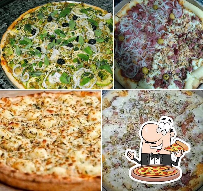 Catucheddar pizza