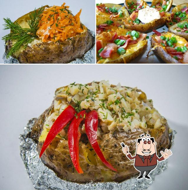 Печеная картошка