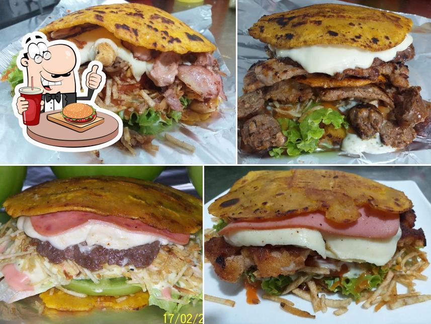 Patacon burger