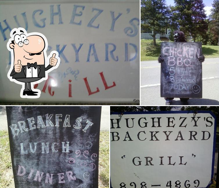 "Hughezy's Backyard Grill"