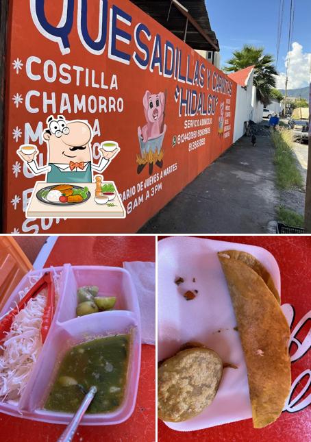 Quesadillas Y Carnitas "Hidalgo"