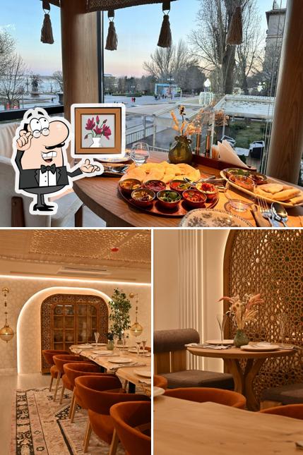 Посмотрите на внутренний интерьер "Zira Garden"