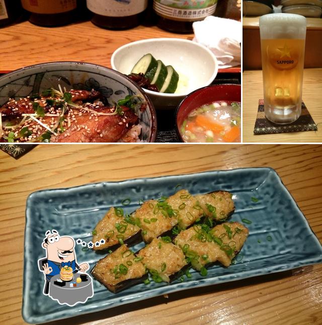 肴亭 日と月