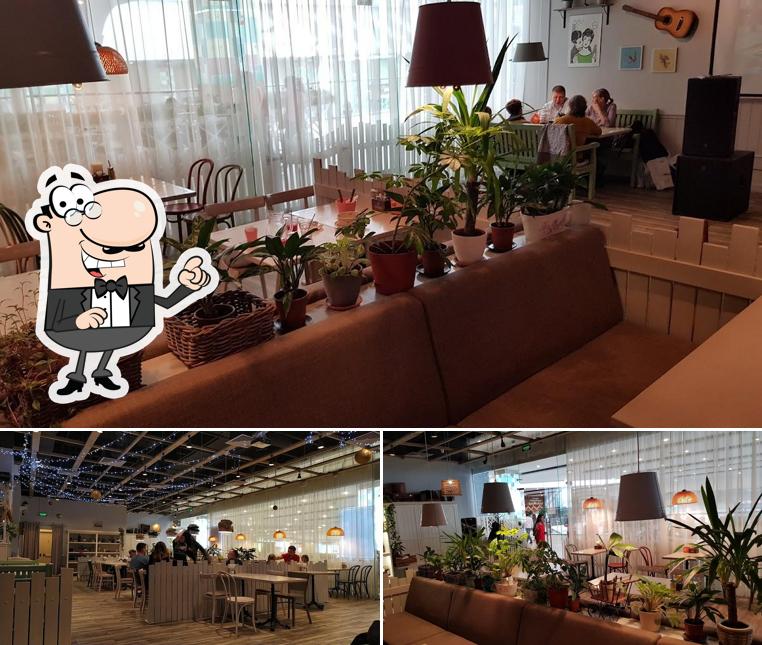 Посмотрите на внутренний интерьер "Дачи на Варшавке"