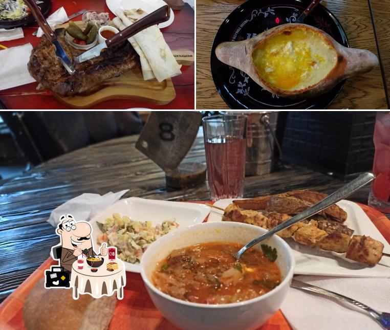 Блюда в "Мангальной"