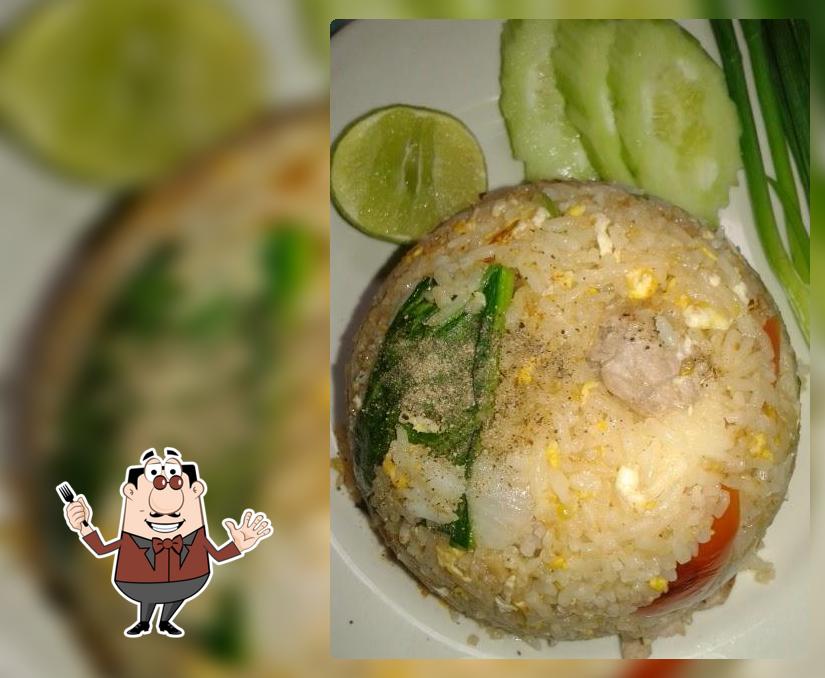 ร้านอาหารใบกล้วยซีฟู้ดอาหารตามสั่ง หมูกะทะ