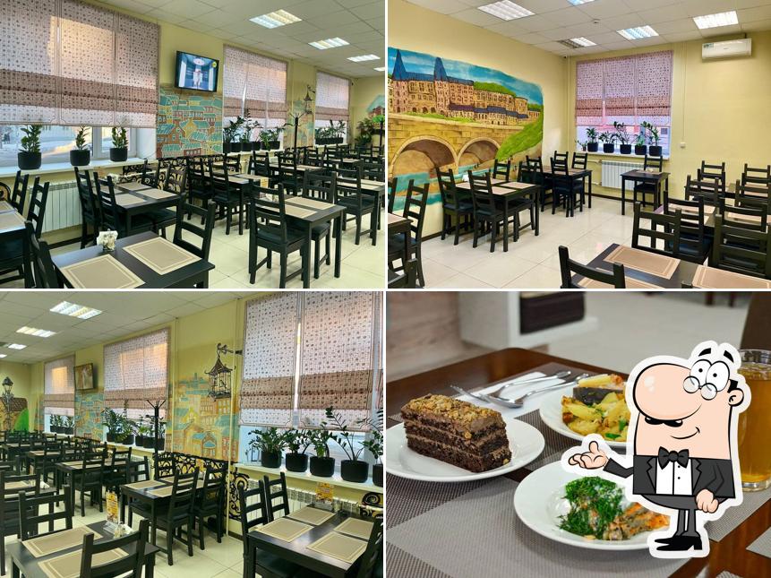 Посмотрите на внутренний интерьер "Столовая"