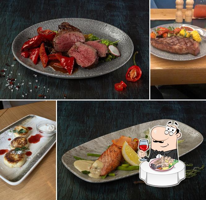 Гребешки в "Ресторане Seasons"