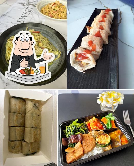 享蔬喜(蔬食早午餐/素食/燕麥粉漿蛋餅/義大利麵/口袋餅/超好喝鮮奶茶)