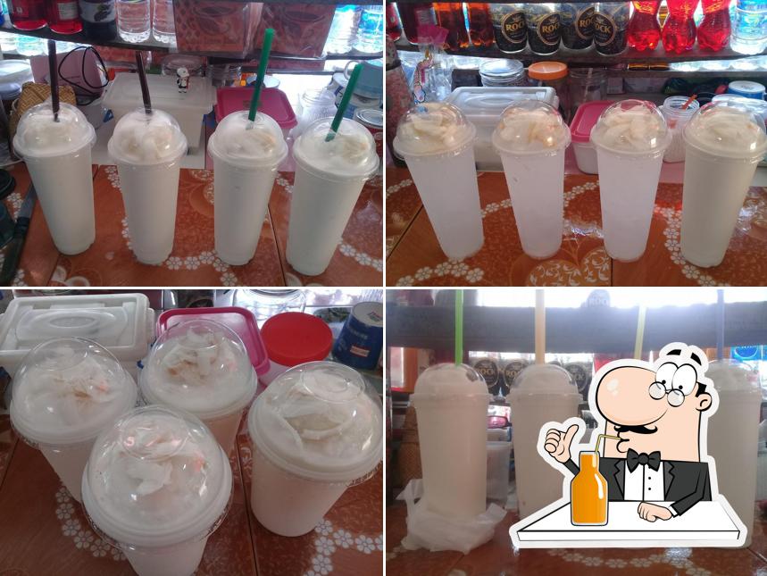 ร้านมะพร้าวน้ำหอมปั่นนมสดโชกุน