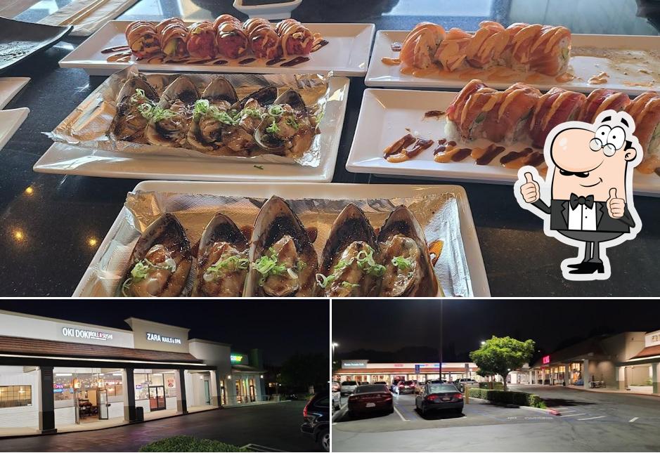 Oki Doki roll and sushi