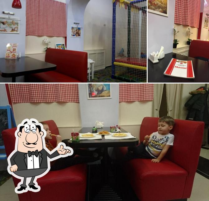 Интерьер "Делюкса Пицца"