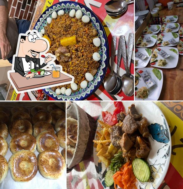 Дастархан узбекская кухня