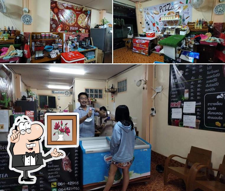 ร้าน บ้านพิซซ่าหน้าเยิ้ม&กาแฟสด BY.อ้อยซ่า
