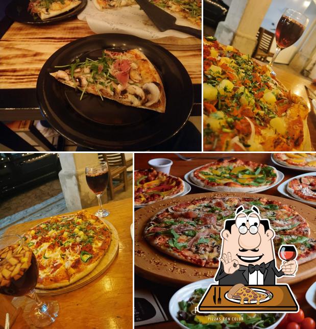 Pigmento Pizzas con Color