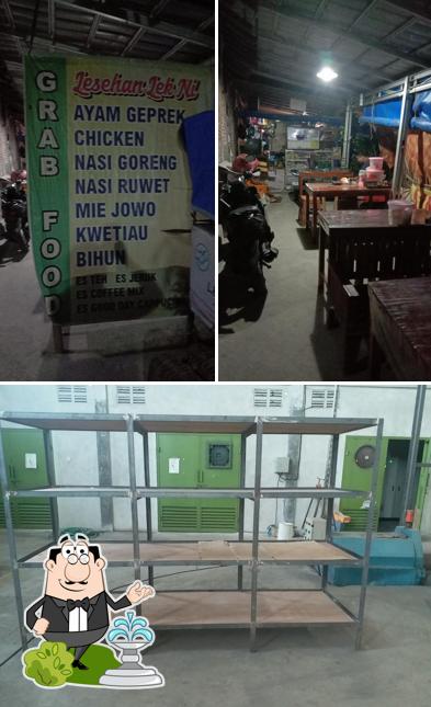 Ayam geprek lek ni