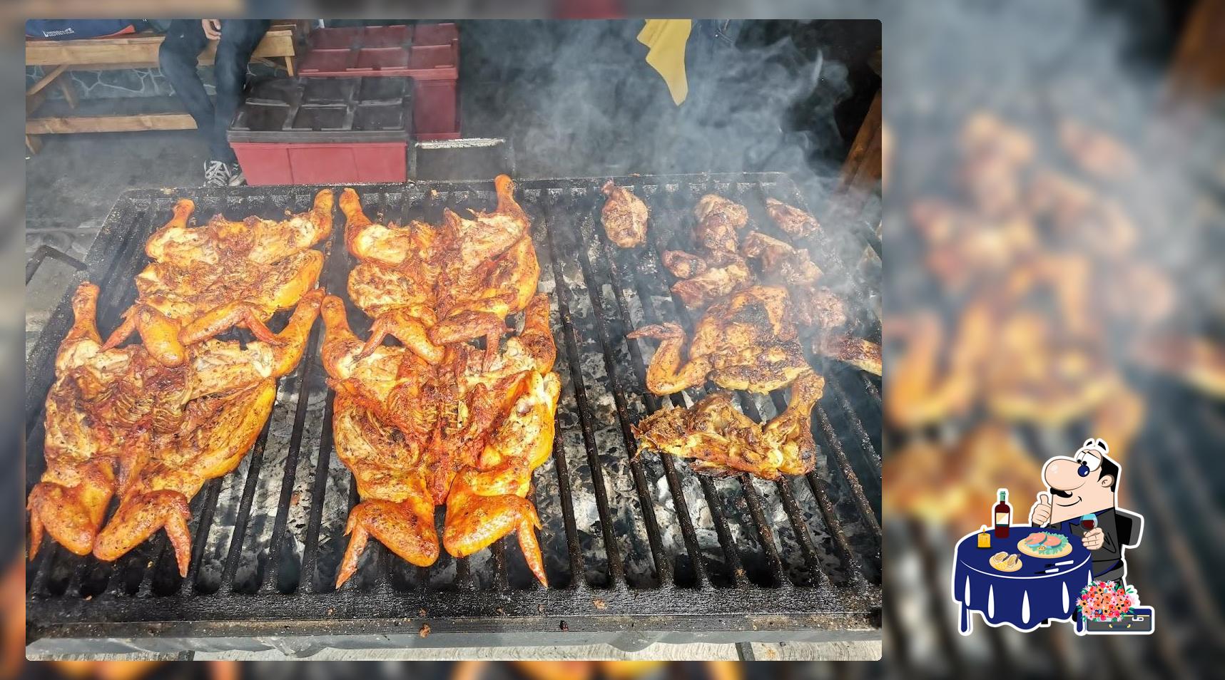 Pollos asados al carbón don Güicho