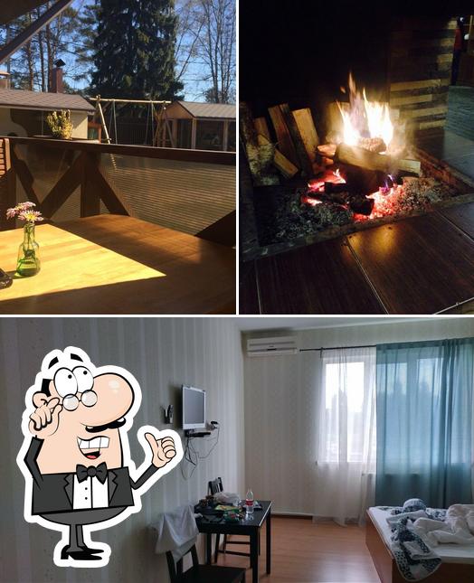 Интерьер "Ресторана "Дача""