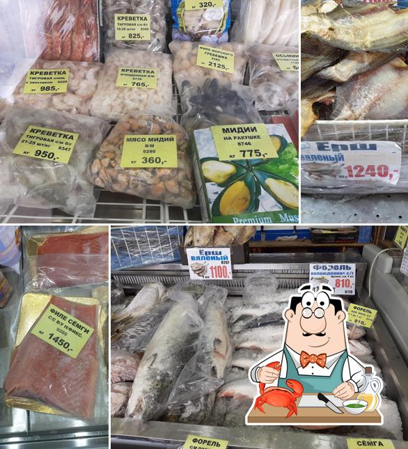 Отведайте блюда с морепродуктами в "ООО «Катран Трейд»"