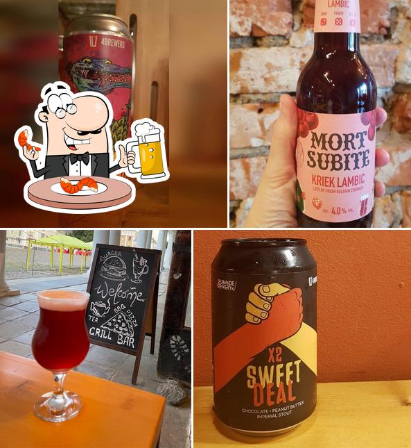 Джаспер и Песчаник крафт гриль бар