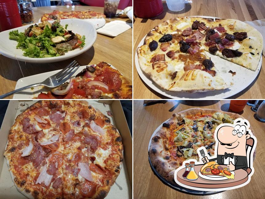 Sauce pizza i wine