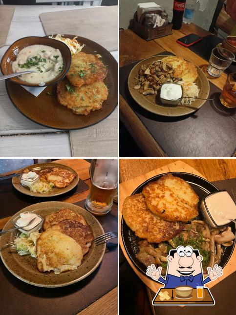 Блюда в "Панский драник"