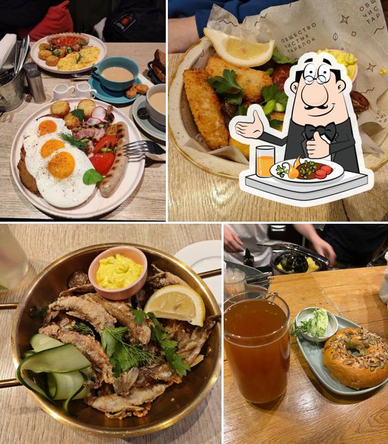 Еда в "Обществе чистых тарелок"