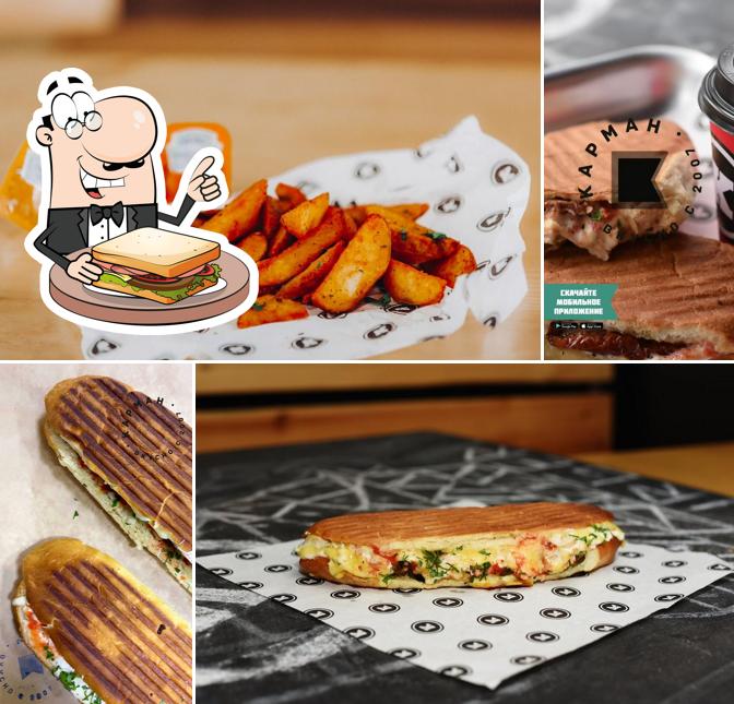 Сэндвичи с сыром на гриле в "Закусочной КАРМАН"