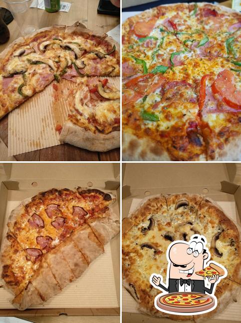 Crusty Pizza Kalamata