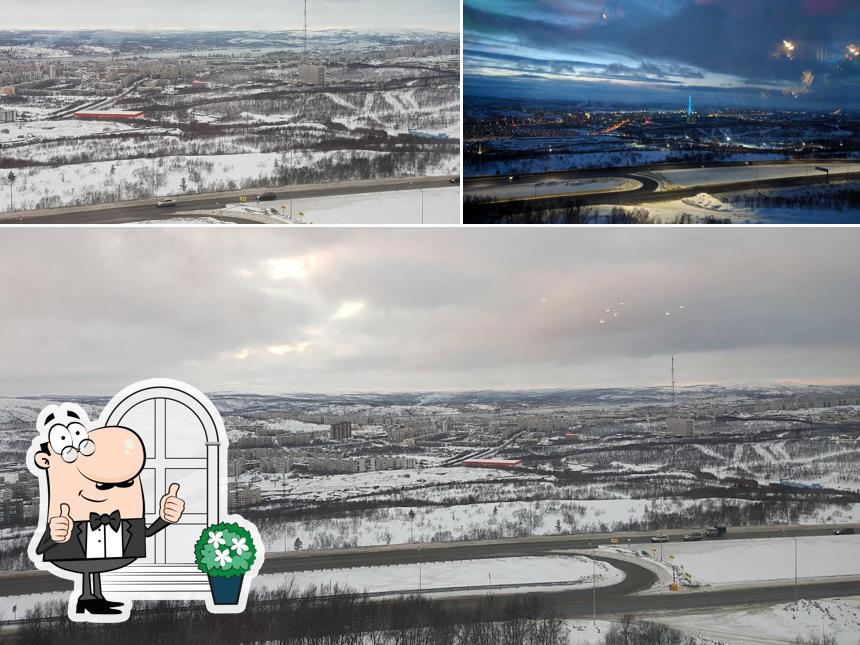 Внешнее оформление "Панорамного ресторана "У Егорыча""