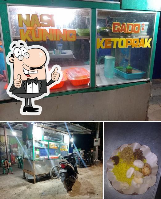 Nasi Kuning Vampire Gado Gado dan Ketoprak