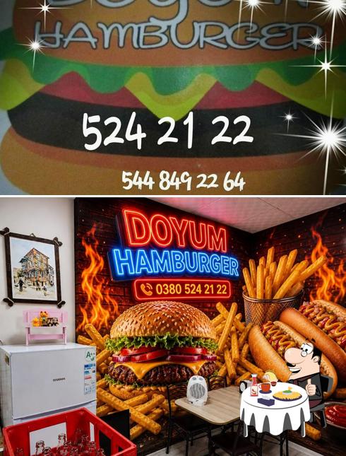 Doyum hamburger