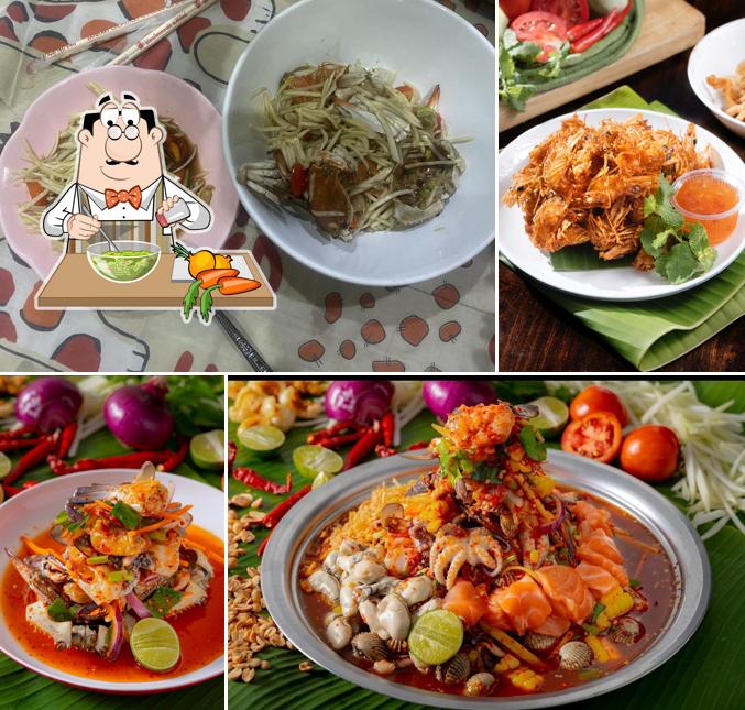ยำปูม้าเจ็ดยอด​ สาขาปตท.ท่ารั้ว