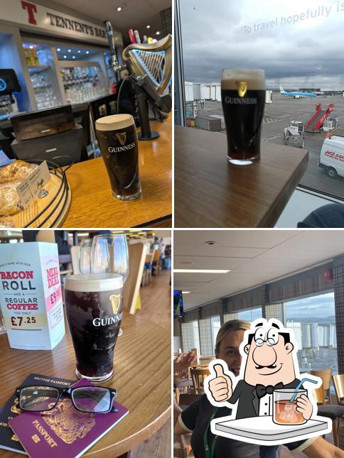 Tennents Bar - Glasgow Airport