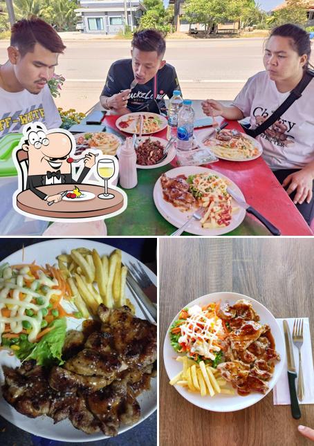 ร้านสเต็ก กาแฟสดบ้านนา